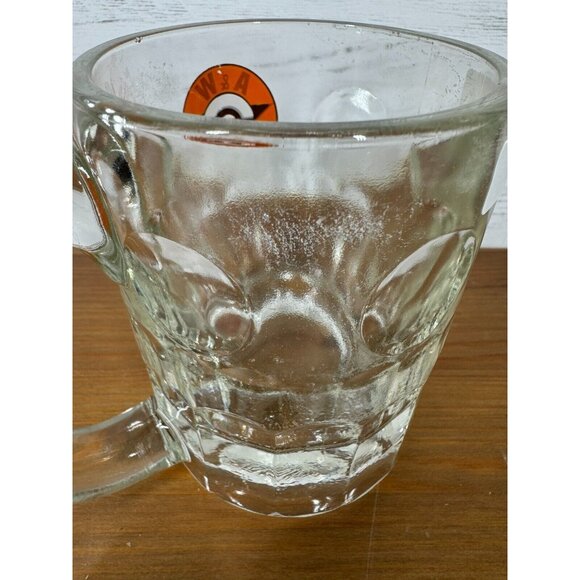 Vintage A&W Root Beer Glass Mug Stein 4" Tall Arrow Logo Bullseye 1961-1968 - Picture 6 of 8